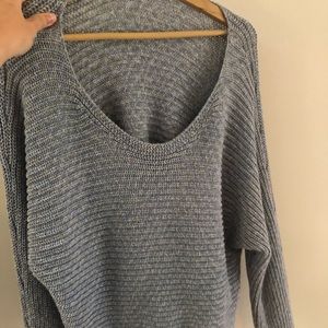 Athlete slouchy sweater